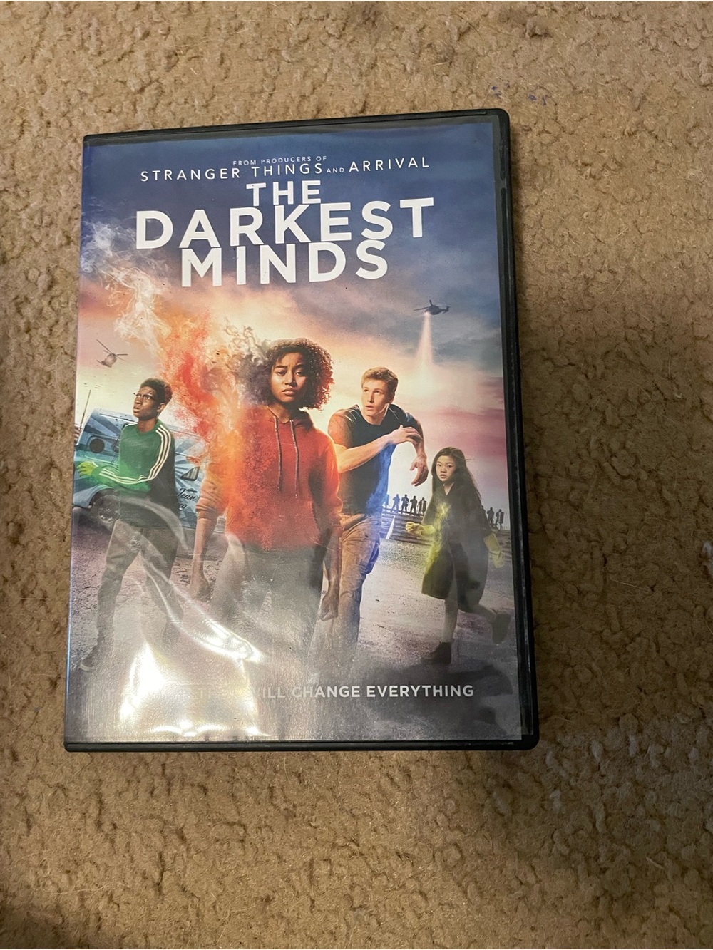 The Darkest Minds DVD - Black Case
